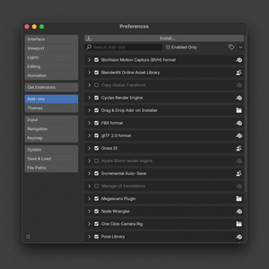 Add-on Install Button